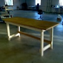 The first of several workbenches I built.