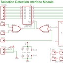The soda selection encoder schematic.