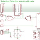 The soda selection encoder schematic.