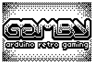 What you should see: the GAMBY splash screen