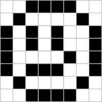 Sample 8x8 pixel icon